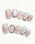 Soft & Versatile — press-on nail set, full set view
