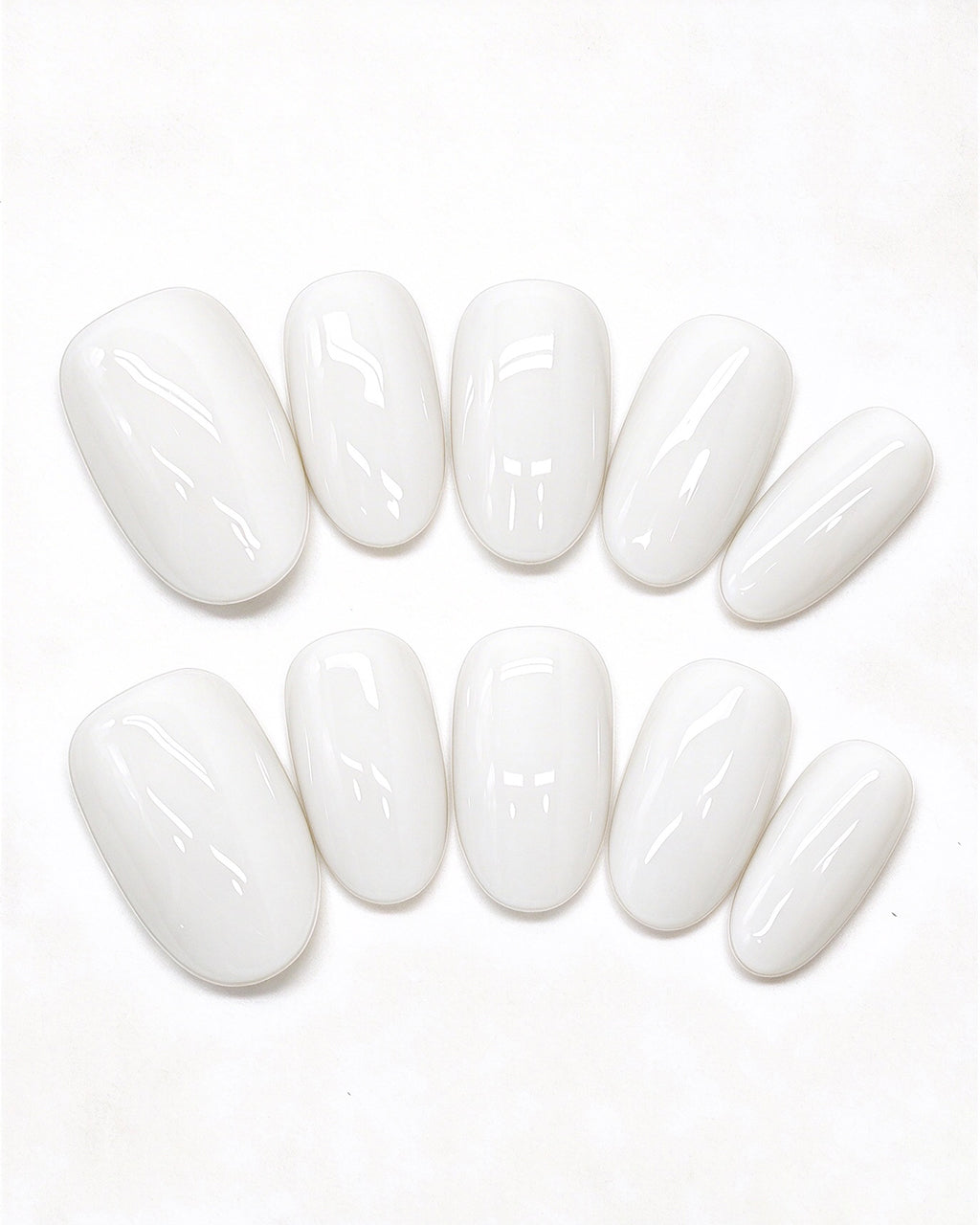 24 Solid Colors — press-on nail set, product detail view