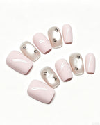 Soft & Versatile — press-on nail set, full set view