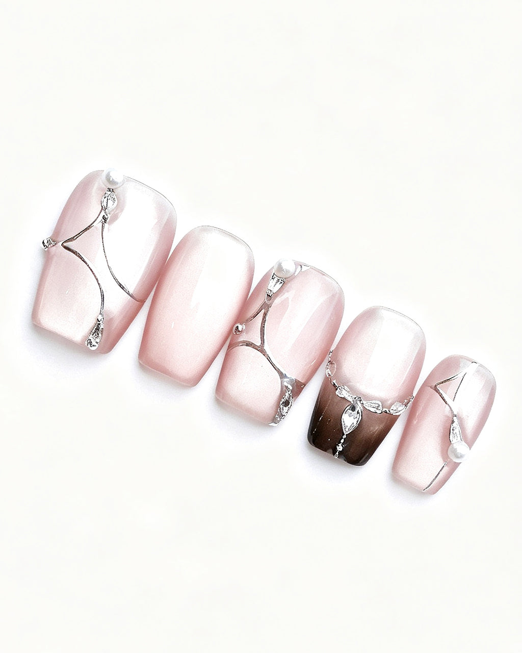 Boiled Water — press-on nail set, product detail view