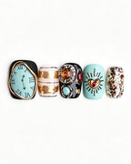 Singularity — press-on nail set, full set view