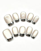 Dewy Cat-Eye — press-on nail set, product detail view