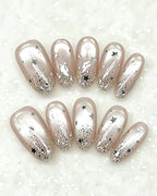 Celestial Star — press-on nail set, full set view