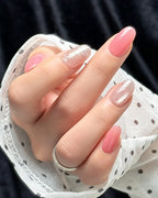 Cherry Pink Jelly — sizing guide: press-on nail size chart