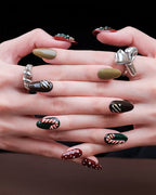 Christmas Fairy Tale — sizing guide: press-on nail size chart