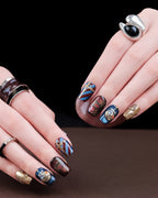 Christmas Fantasy — sizing guide: how to measure your nails for a perfect press-on fit