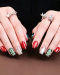 Christmas — sizing guide: how to measure your nails for a perfect press-on fit