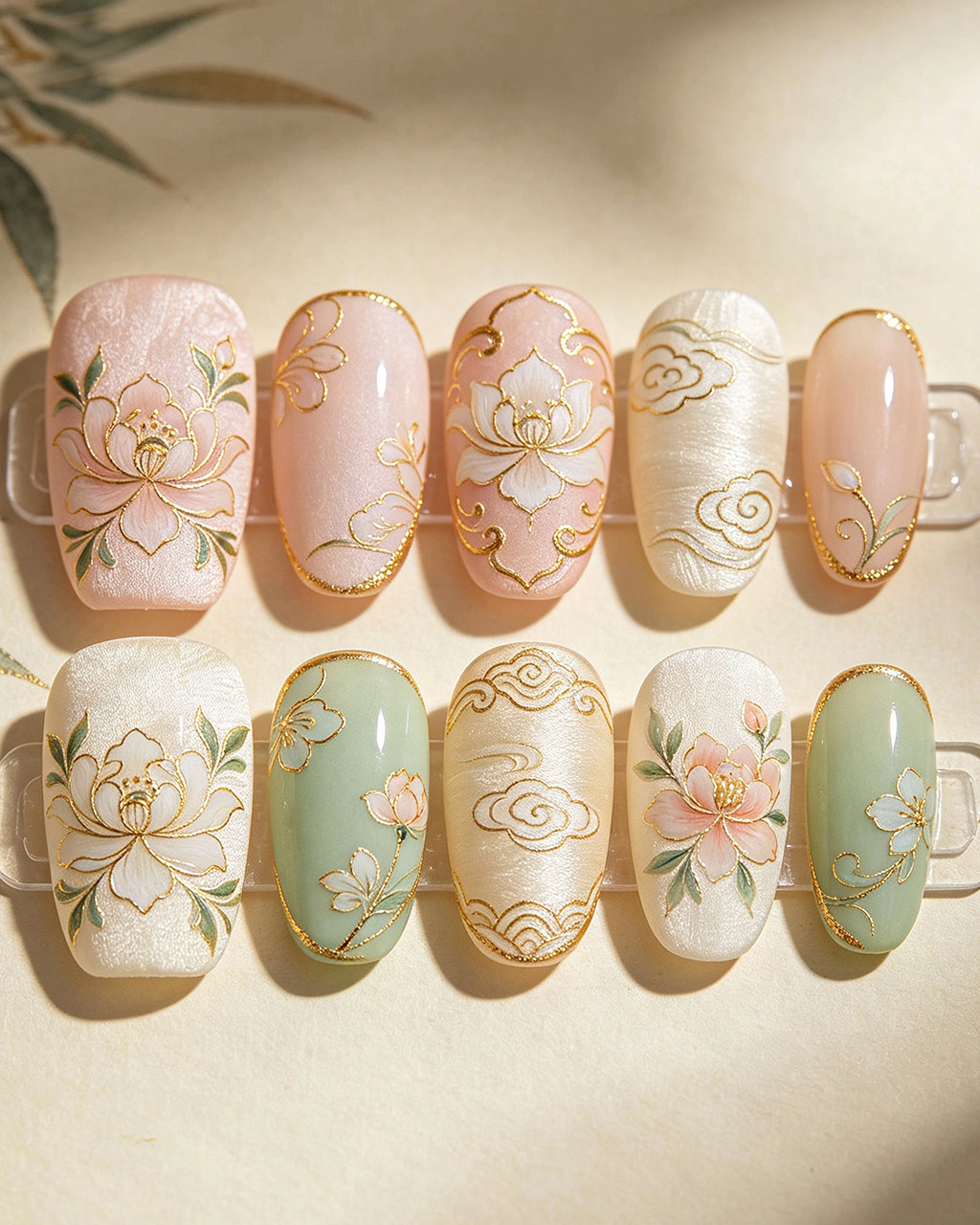 Custom Press-On Nails – Handcrafted Bespoke Nail Art Set
