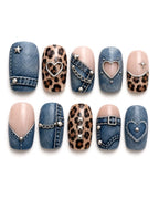 Custom Press-On Nails – Handcrafted Bespoke Nail Art Set