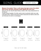 Cloud White — sizing guide: press-on nail size chart